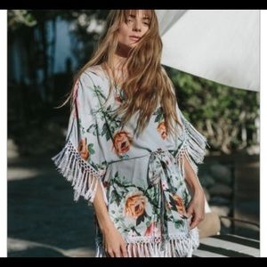 Brand New Fringe Robe